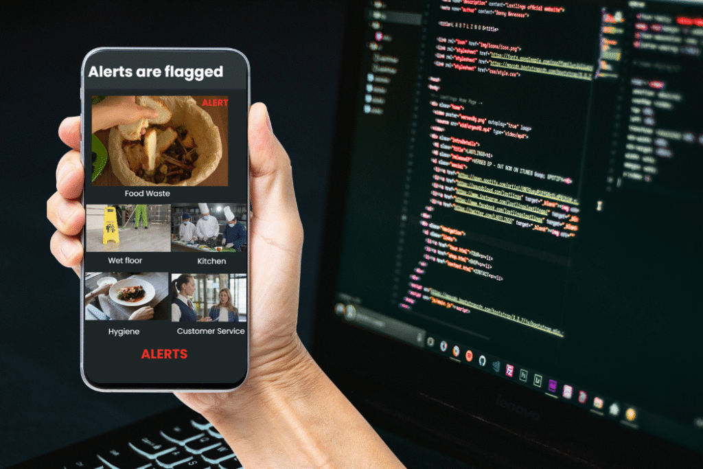 Reduce waste, increase efficiency Track food handling - AI360pulse