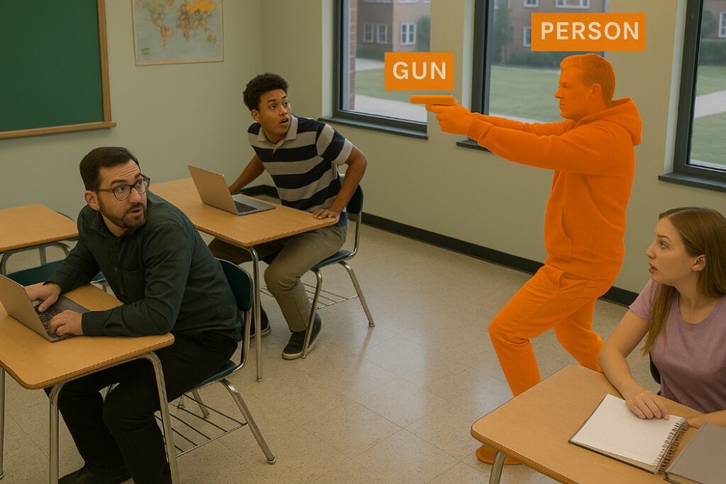 AI Threat detection image